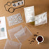 21 Pieces Clear Stamp and Die Storage Pockets Die Cut Storage Bag Scrapbooking Storage Die Storage Envelopes for DIY Card Making (Die Cut Not Incl...