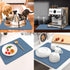 Coffee Mat for Countertops,Coffee Bar Accessories Fit Under Coffee Maker Espresso Machine, Absorbent Hide Stain Rubber Mat for Countertop,Dish Dry...
