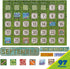 Eureka Curiosity Garden Classroom Calendar Bulletin Board Set for Teachers, 97 Pieces...