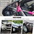 Car Window Mini Squeegee, Portable Tiny Car Side Mirror Squeegee Retractable Car Windshield Wiper to 39.5 in Windshield Squeegee for Car Windows U...
