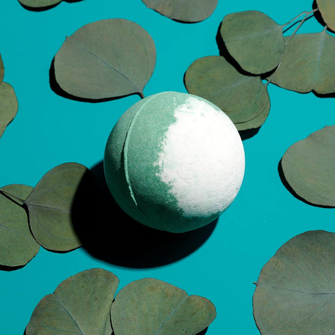 Bath Bombs for Women and Men, Natural AromatherapyBath Bombs, Handmade Eucalyptus Shower Bombs with Mint Fragrance for Spa Bubble Bath, Body Self ...