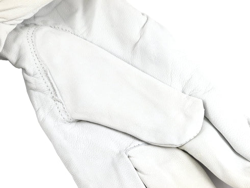 Forney 55267 Work Gloves, Lined Goat Skin, Medium, Cream...