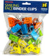 Officemate Smiling Face Binder Clips, Medium, Ass't Colors 36 Pcs, Paper Clamps for Office,Teacher Gifts, School and Home (31095)...