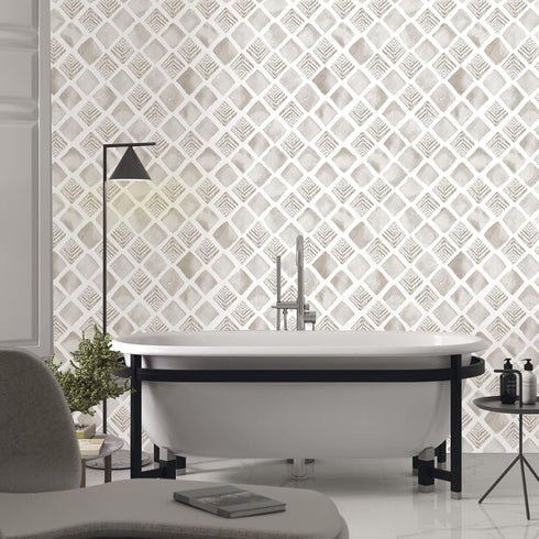 17.71inx118in Gray White Stripe Wallpaper Modern Geometric Contact Paper Peel and Stick Wallpaper Self Adhesive Removable Home Decorative Wall pap...