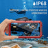 for iPhone 13 Pro Max Case Waterproof with Built-in Screen Protector Full Body Rugged Hard Silicone, Military Grade Shockproof Dustproof Protectiv...