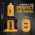 DEWALT 2-Port USB Car Charger — 24W Fast Charge Dual Port USB-A for iPhone 14 13 12 11 Pro Max X XR XS 8 Plus 6s iPad — Compatible with Samsung Ga...