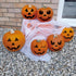 Pumpkin Stencils for Painting Large Halloween Pumpkin Face Stencils for Craft Pumpkins Paint Stencils for Wood Door Hanger Wall Holiday (12 Face 1...