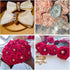 Wholesale 24PCS 16MM Small Clear Rhinestone Buttons Metal Crystal Glass Button Embellishments(Flatback)...