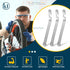 3 Pcs Bicycle Tire Iron Spoons Changing Tire Bike Levers Tire Repair Tool Kit - Bike Tire Changer Remove Tyre Heavy Duty Small Metal Steel Bars...
