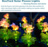 Solar Garden Lights, Solar Flowers Lights with Glowing Flowers & Stems, Upgraded Solar Panel, Solar Lights Outdoor for Garden Decoration,Yard Deco...