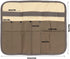 Camping Utensil Bag, Knife Roll Bag for Chefs Canvas Roll Up Culinary Bag Tableware Storage Hanging Bag Multi-purpose Knife Cover for Cooking, Cam...