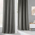 HPD Half Price Drapes - Faux Linen Curtains for Living Room (1 Panel) - 50W X 84L - Textured Room Darkening Curtains for Bedroom 84 Inches Long - ...