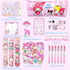 My Melody School Supplies Set, Melody Stationery Set, Cute School Office Supplies Set, Including Pencil Case Stickers ID Card Holder...