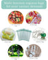 100PCS Sheer Organza Bag 5''X7'' Teal Mesh Bags Drawstring Jewelry Gift Bag for Baby Shower Wedding Party Favor Pouch Goodie Bags (Aqua)...
