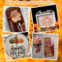30 Pieces Fall Stencils for Painting on Wood, 3x3 Inch Hello Fall Pumpkin Stencils Autumn Leaf Thanksgiving Gnome Stencils for DIY Crafts Card Orn...