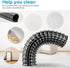 Vacuum Replacement Parts Compatible with Shark Rocket Vacuum Cleaner Models HV300, HV302, HV320, HV321, Lower Nozzle Rocket Hose Replacement, 6" x...