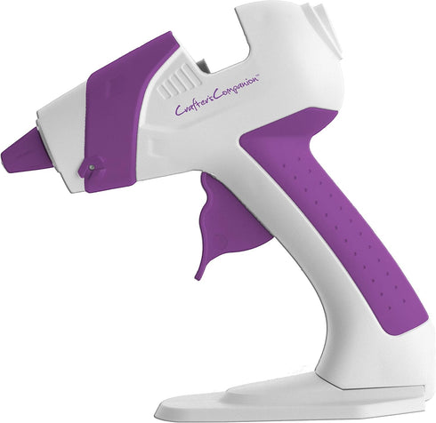 Crafter's Companion CC-Tool HGG Quick Heating Mini Hot Glue Gun Plug in with Built-in Safety Stand, Easy to Use & Non-Drip Nozzle-Perfect for Home...