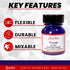 Angelus Acrylic Leather Paint for Shoes, Sneakers, Leather, Canvas, Furniture, and More - 1 fl oz, Purple...