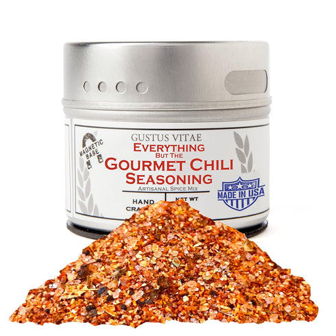 Everything But The Gourmet Chili Mix - Gourmet Spice Mix - All Natural Blend - Non GMO - Handcrafted - Small Batch - Artisanal - Made in USA - Gus...