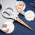 MILUSONG 9-in-1 Basic Portable Tools Kit Includes Scissors, Utility Knife, Craft Knife, Ruler, Tape Measure, Sewing Scissors, Tweezers toos Set fo...