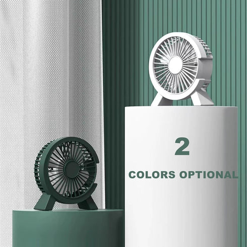 USB Fan 5in Mini USB Desk Table Fan Personal Quiet Fan Portable Desktop Cooling Fan Powered by USB PC Netbook for Camping Home Office Outdoor Trav...