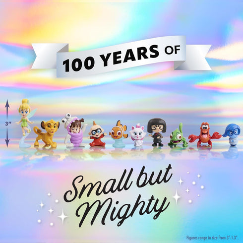 Disney100 Years of Small But Mighty, Limited Edition 10-piece Figure Set, Kids Toys for Ages 3 Up by Just Play...
