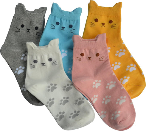 Jeasona Women's Cat Socks Cat Gifts Cute Animal Socks Dog Owl Gifts for Women...