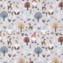 Trend Lab Woodland Wonder 4 Pack Flannel Blankets - Bear Crossings - Blue, Brown, Gray, White; Buffalo Check - White, Gray; Woodland Gnomes - Whit...
