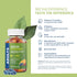 Noor Vitamins Halal Adult Multivitamin Gummy with Organic Fruit Blend for Men and Women; Non-GMO, Gluten Free, Gelatin Free Halal Vitamins - 90 Co...
