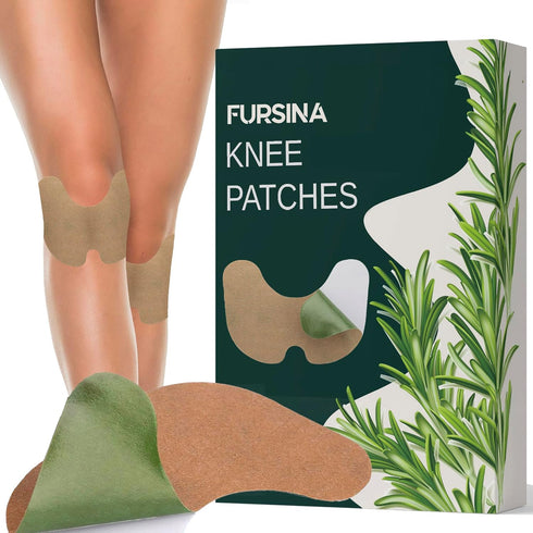 Knee Patches, Heat Patches for Bone on Bone, Wormwood Extract Knee, Back, Neck, Shoulder - Extra Strength Muscle Joint Product with Herbal Ingredi...