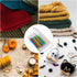 SAVITA 100pcs Plastic Sewing Needles, Large-eye Knitting Needles Colorful Plastic Yarn Lacing Weaving Needle Learning Needles for Kids DIY Sewing ...