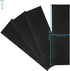 Filter Bros Carbon Filter B 4Pack Replacement Fits GermGuardian AC4825 AC4900CA...
