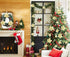 Geefuun 28PCS Christmas Tree Decorations: Poinsettias Artificial Flowers Ornaments Xmas Gold Glitter Flower with Clips...