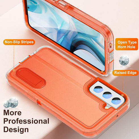 BaHaHoues for Samsung Galaxy S22 Case for Samsung S22 Phone Case with Built in Kickstand,Shockproof/Dustproof/Drop Proof Military Grade Protective...