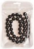 Gemstone Round Loose Beads Approxi 15.5 inch 1 Strand per Bag for Jewelry Making Findings Accessories (8mm, Black Onyx Agate)...