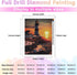Champi Diamond Painting Kit for Adults - Seaside Lighthouse Sunrise Diamond Painting Kit, DIY Oil Painting Landscape Crafts for Beginners, Suitabl...