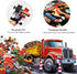 Puzzles for Kids Ages 4-8 6-8 8-10, Construction Site 100 Piece Puzzles for Kids, Educational Kids Puzzles Toys for Boys Girls Age 4, 5, 6, 7, 8-1...