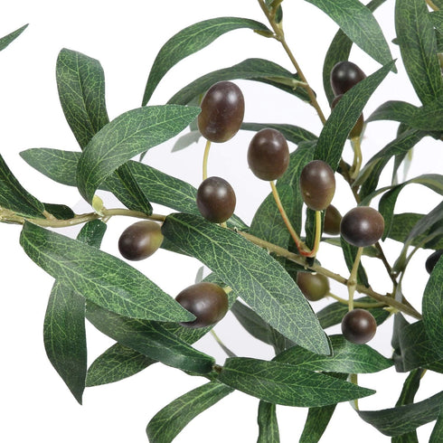 SHACOS 4 PCS 28 inch Artificial Olive Branches for Vases Greenery Olive Stems Faux Tree Branch Twig for Home Wedding Shop Office Garden Decor DIY ...