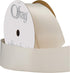 Berwick Offray 1.5" Single Face Satin Ribbon, Ivory White, 25 Yds...