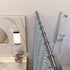 Design House Adjustable Shower Rod 43-inch-72-inch Chrome...