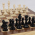 Juegoal Plastic Chess Pieces Only, 32 Pieces Each Chessmen Pieces, 3.75 Inch King Figures Chess Game Pawns Figurine Pieces, Replacement of Missing...