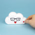 Paladone Cloud Projection Light - Includes 44 Reusable Stickers and Projects Rainbow Light...