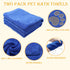 Dog Towels for Drying Dogs Two Pack Dog Bath Towel pet Towel Absorbent Microfiber Durable Prevent mud Dirty for Dogs Cats Small Animal Bathing Gro...