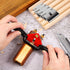 6 Pieces Adjustable Spokeshave Set 1 Piece Adjustable Spokeshave with Flat Base and 5 Pieces Metal Blade, Metal Blade Wood Working Hand Tool Nice ...
