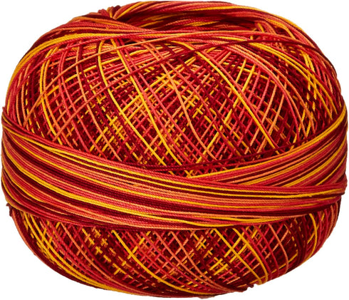 Handy Hands Lizbeth Premium Cotton Thread, Size 40, Falling Leaves...