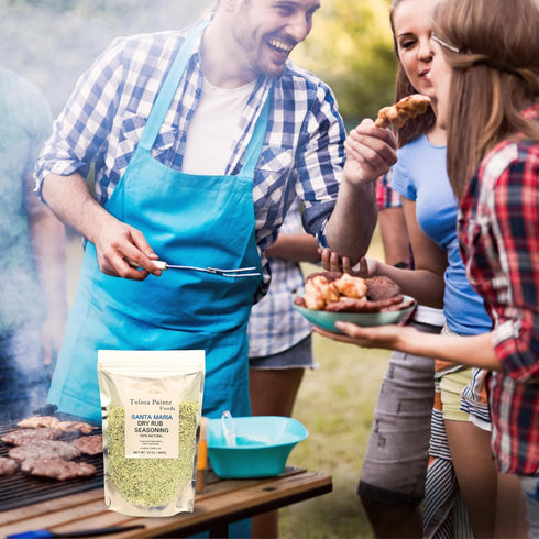 Tolosa Pointe - Steak, Santa Maria Seasoning, Pork Tenderloin, Prime Rib Roast, Steak Seasoning for Grilling, BBQ Rub, Sugar Free, Gluten Free, 12...