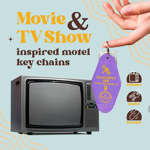 Chillkat Vintage Hotel Motel Keychain...