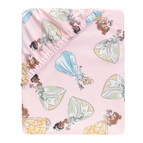 Disney Princesses Fitted Crib Sheet...