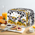 UNICEU Sunflower Farm Cow Animal 2 Slice Quilted Toasters Cover Dust-prood Toasters Cover Bread Maker Cover Kitchen Small Appliance Dust Cover...