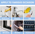 Crevice Cleaning Brush, Ginsco 7 Pcs Hard Bristle Crevice Cleaning Brush, Multifunctional Hand Held Gap Cleaning Brush Kits, Thin Cleaning Tools f...